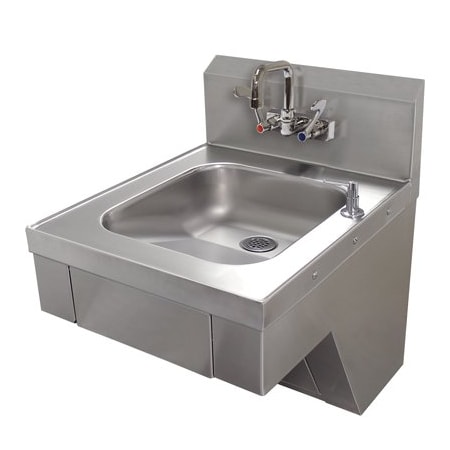 Advance Tabco 7-PS-77-W ADA Hand Sink w/ Wrist Handle Faucet 7-PS-77-W